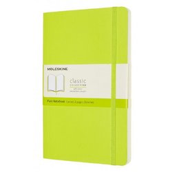 Блокнот Moleskine Classic Soft Large A5 120 листов без линовки салатовый на сшивке (130x210 мм)